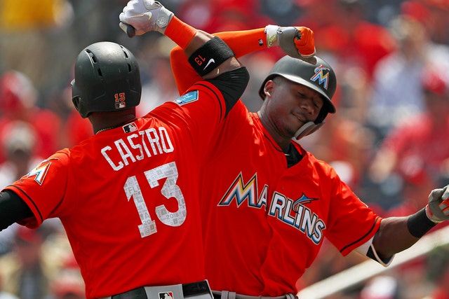 fd56fac4-Lewis Brinson,Starlin Castro